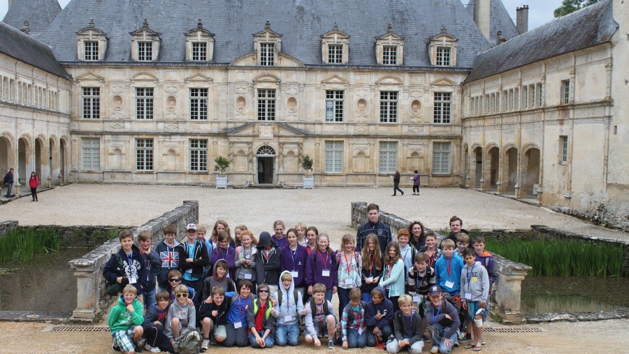 Chateau de Bussy Rabutin french school trip excursion 8
